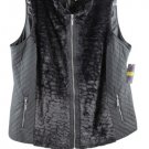 Allison Daley Black Sleeveless Vest for Women Zip Front Size 20W 054 Allison Daley Black Sleeveless Vest for Women Zip Front Size 20W 054