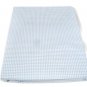 Ralph Lauren One Twin Flat Sheet Georgica Garden Sanabel Blue Gingham