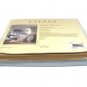 Ralph Lauren One Twin Flat Sheet Georgica Garden Sanabel Blue Gingham
