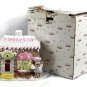 Schmid 1993 Gingerbread Junction Ceramic Ginger Snap Jar 42010