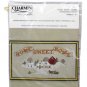 Janlynn Charmin Home Sweet Home Printed Cross Stitch Kit House Trees Horse Barn