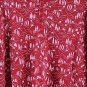 Columbia Sportswear Red Nature Women's Long Sleeve Shirt Top Pullover Large 040