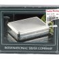 Vintage Silverplated Velvet Lined Jewelry Box  International Silver Company