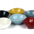 Koov Set of 6 Snack Salad Cereal Bowl Ceramic Multicolor 10 Oz Koov Set of 6 Snack Salad Cereal Bowl Ceramic Multicolor 10 Oz