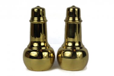 Webster Wilcox International Brassware Salt & Pepper Shaker Set