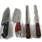 Lot of 4 Cutlery Kitchen Aid Case XX Burns Koch Messer Stainless