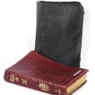 Set of 2 Vintage Red & Black Holy Bible New King JamesVersion Red Letter Edition Set of 2 Vintage Red & Black Holy Bible New King JamesVersion Red Letter Edition
