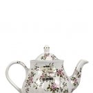 Arthur Wood & Sons  Floral Teapot Bone China  Gold Trim England 32Oz
