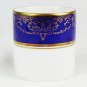 Royal Tettau Blue Gold White Bavaria Porcelain Espresso Cup and Saucer