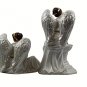 Grandeur Noel 2000 White Porcelain Dove Mandolin Angel Set Dove Collector's Ed