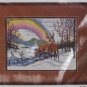 Bucilla Whitetail's Rainbow Counted Cross Stitch Deers Trees Rainbow 49220