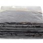 Holiday Time Set of 2 Black Flocked Satin Chair TIe Cover Fits Up to 42" Tall