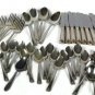 Vintage Oneida Prestige Flatware Silverplate Bordeaux Grapes 80 Pcs w/ Wood Case