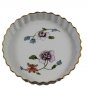 Royal Worcester Porcelain Astley Round Floral Quiche Pan Pie Dish 7.5"
