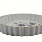 Royal Worcester Porcelain Astley Round Floral Quiche Pan Pie Dish 7.5"