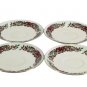 Centurion Collection Incomplete Set of Teacups & Saucers 7Pcs Holly Red Ribbon