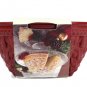 Nordic Ware Cast Aluminum Red Bundt Cake Pan Fine Forest Christmas Tree 2.1 L