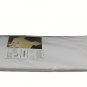 Vintage Ultra Linen Celanese Fortrel Polyester Oval Ivory White Tablecloth 60x84
