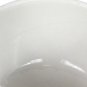 Vtg Pier One Asian Pottery Rice Serving Bowl with Lid White Blue Crane Design