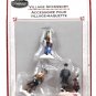 Dept 56 & Cobblestone Corners Holiday Travelers & Village Maquett 6 Mini Figures