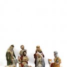 Trim Trends 11 Piece Hand Painted Porcelain Nativity Set Joseph Mary Jesus EUC Trim Trends 11 Piece Hand Painted Porcelain Nativity Set Joseph Mary Jesus EUC