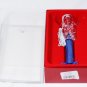 Lenox Ornament Angel Crystal Glass Clear Blue Tassel Tidings Holiday Christmas
