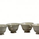 Lenox Temple Collection Set of 3 Teacups Bone China Citation Lace Gold Trim 6 Oz Lenox Temple Collection Set of 3 Teacups Bone China Citation Lace Gold Trim 6 Oz