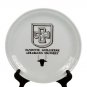 Porcelaine De Paris Set of 4 White Round Plates Bullfighter Pattern 9.5"