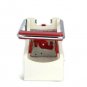 Kitchen Vegetable Potato Chipper French Fry Slicer Red Handle Stainless Steel