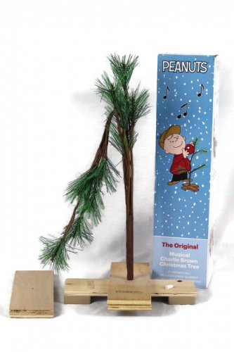 Peanuts The Original Musical Charlie Brown Christmas Tree 24" Tall