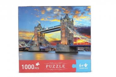 London Tower Bridge 1000 Pieces Cardboard Jigsaw Puzzle Game