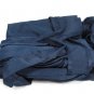 Home Trends Blue Chaircover Pleated Skirt w/ Tie Back Fits Up to 42" Tall