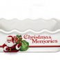 Fitz and Floyd Christmas Memories Letters to Santa Mini Loaf Pan 7.5"