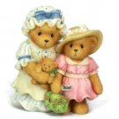 Enesco Cherished Teddies Charissa & Ashylynn Every Journey Begins With One Step