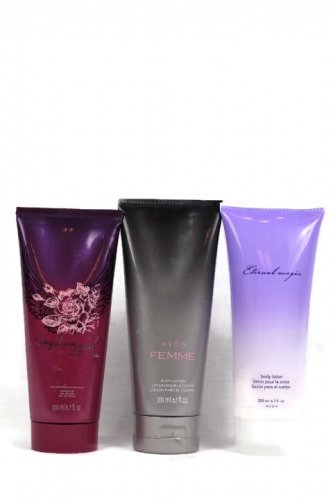 Avon Eternal Eternal Magic Unplugged Femme Body Lotions & Shower Gel Lot of 3