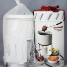Roshco White Deluxe Dessert Fondue Nesting Fondue Set