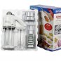 Bonjour Cookie Press Factory and Decorating Set Kit 39 Pieces Battery Powered