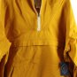 St John's Bay Yellow Men's Hooded Drawstring Anorak Jacket Front Zip XXLarge 018