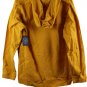 St John's Bay Yellow Men's Hooded Drawstring Anorak Jacket Front Zip Large 009
