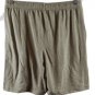Hanes Green Women's Sweat Short Drawstring Elastic Waist Pockets Medium 053