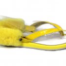 UGG Yellow LaaLaa Women's Flat Sandal Size 7