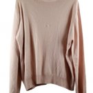 Westbound Pink Women's Cashmere Sweater Pullover XL 054