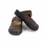 Revere Brussels Women's Mules Mary Jane Comfort Shoes Brown Leather