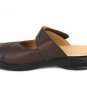 Revere Brussels Women's Mules Mary Jane Comfort Shoes Brown Leather