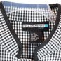 Requirements Black White Check Women's 2 Piece Blouse Pants Set 20W 003