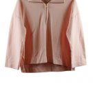 Free Assembly Pink Women's Sweatshirt Front Zip Up Closure XXL 022