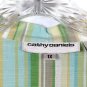 Cathy Daniels Multi Stripe Women's Capri Pants Top Blouse Short Sleeve 1X 023