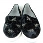 Nine West Women's Black Shakail Fabric Slip On Loafer Flat Size 7 M