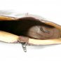 Softspots Women's Ankle Boots Low Heels Soft Brown Leather Side Zipper 9.5 Wide