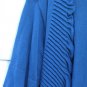 Apt 9 Women's Blue Knit Cardigan Sweater Ribbed Open Front 3/4 Sleeve Size XL 03